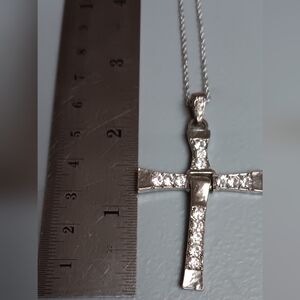 EUC Crystal Cross